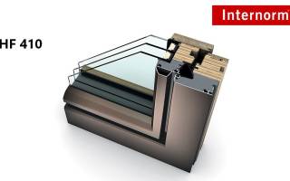 Fenêtre BOIS / ALU Internorm HF 410