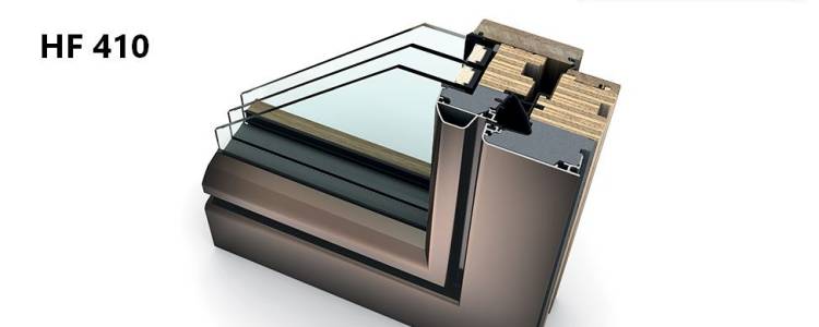 Fenêtre BOIS / ALU Internorm HF 410