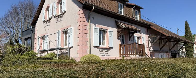 Chantier de rénovation de volets battant motorisés à Aspach le haut
