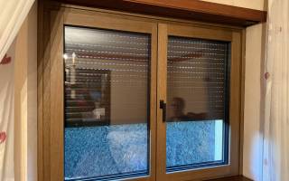 Rénovation de fenêtres à Baldersheim avec des menuiseries bois/aluminium INTERNORM HF410
