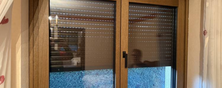 Rénovation de fenêtres à Baldersheim avec des menuiseries bois/aluminium INTERNORM HF410