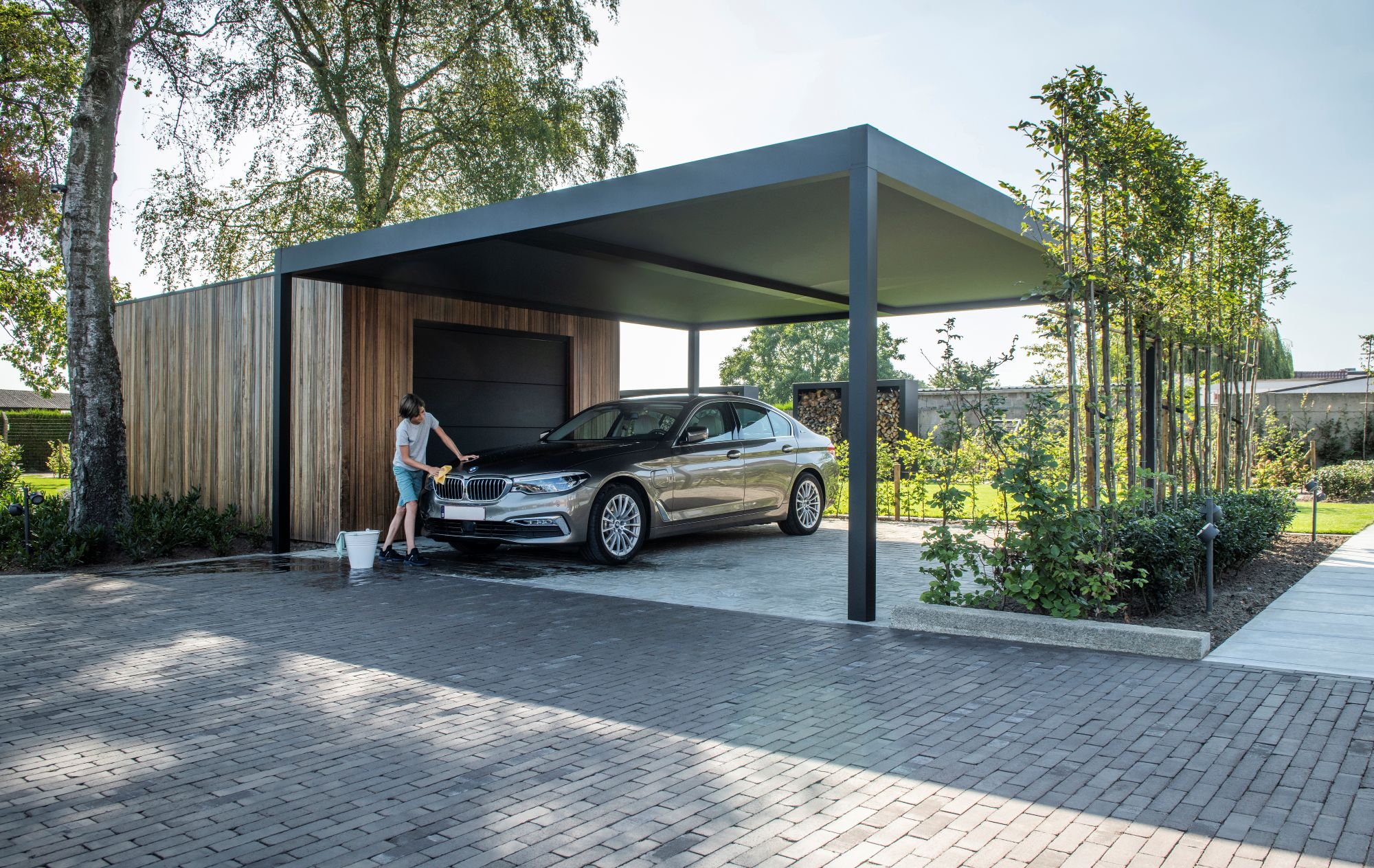 Pergola toit fixe / carports